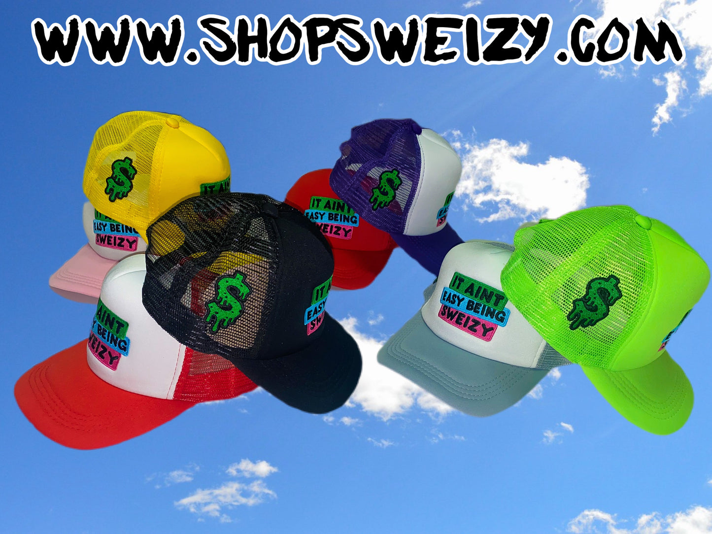 COTTON CANDY TRUCKER HAT