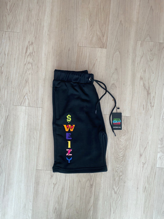 Black Sweizy Shorts