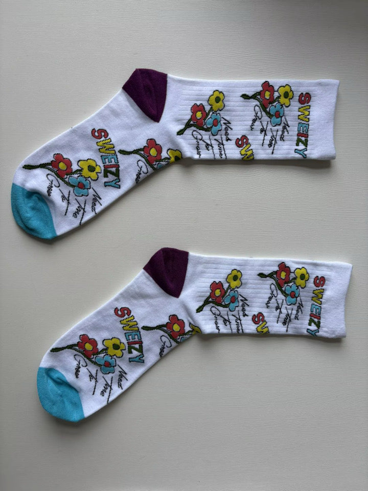 flower socks