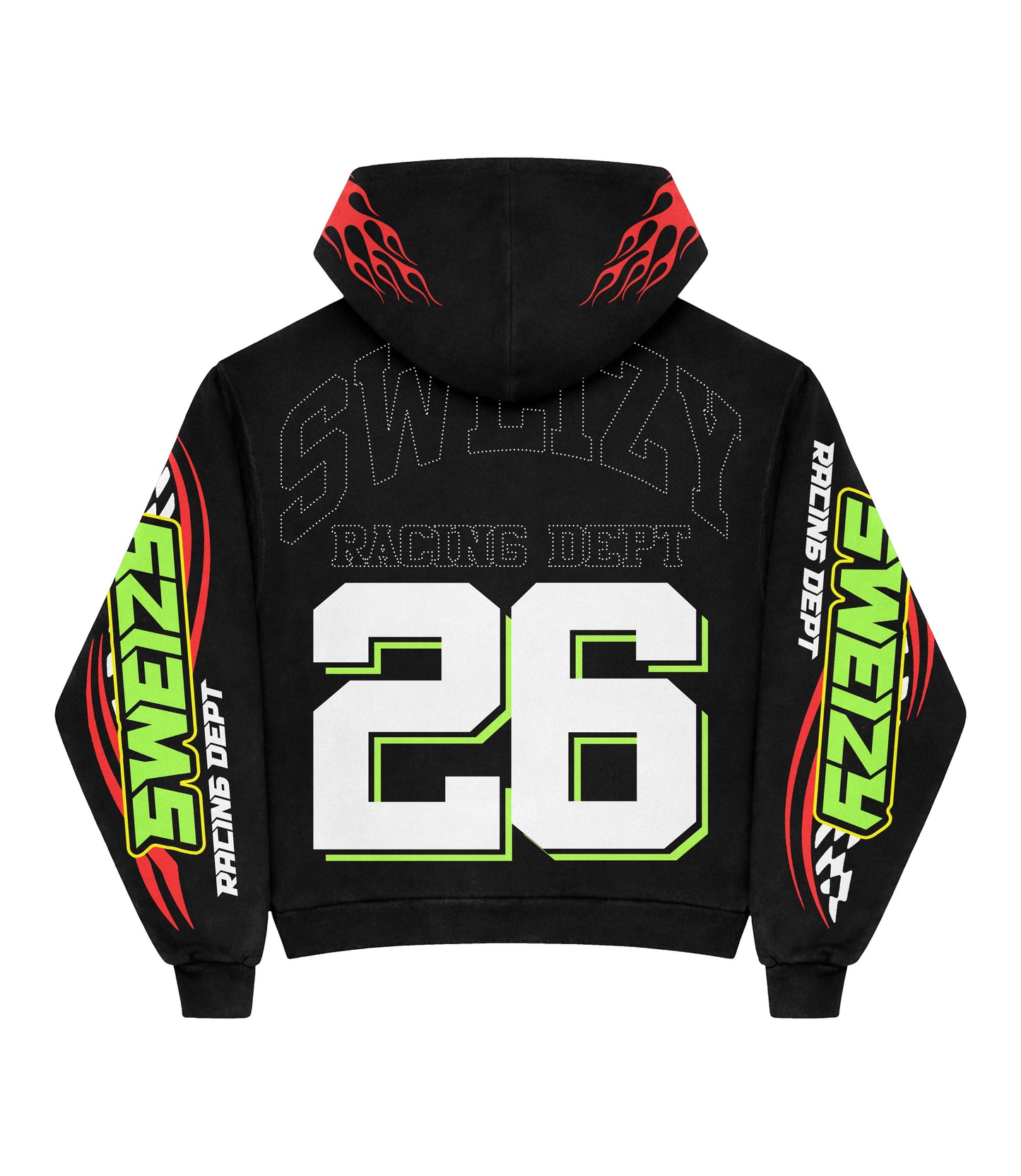 RACING ZIP UP HOODIE