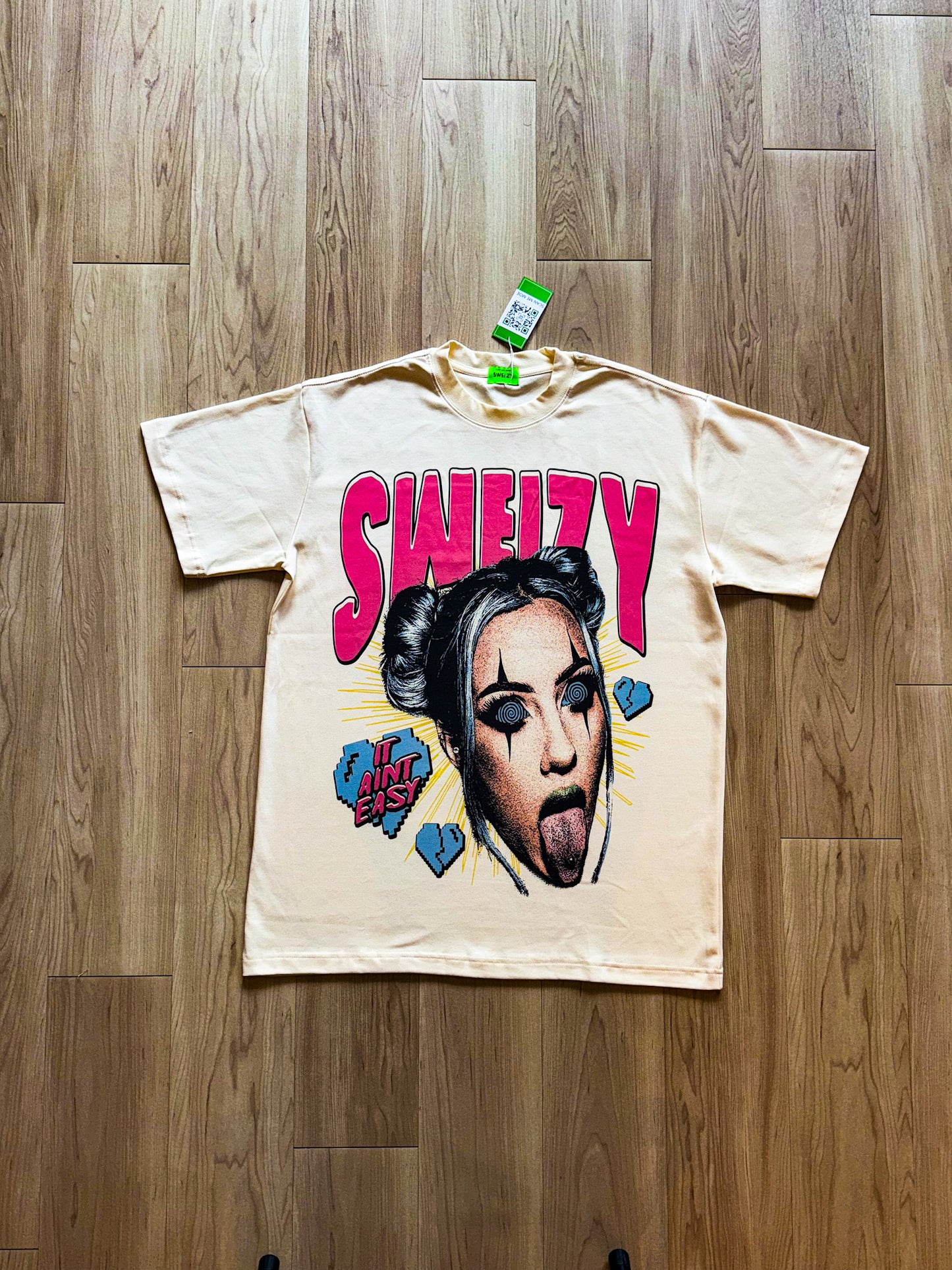 in a daze tee oversized