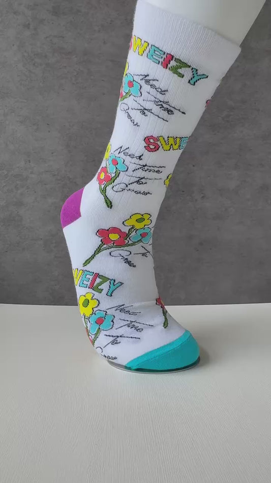flower socks