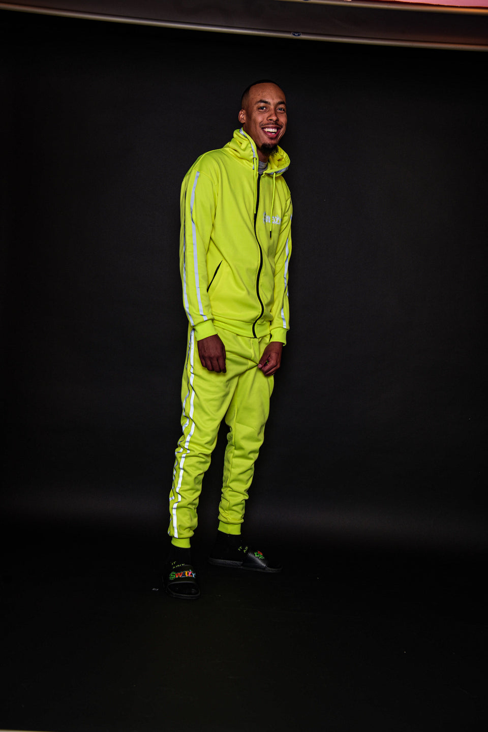 LIME GREEN SWEIZY SUIT