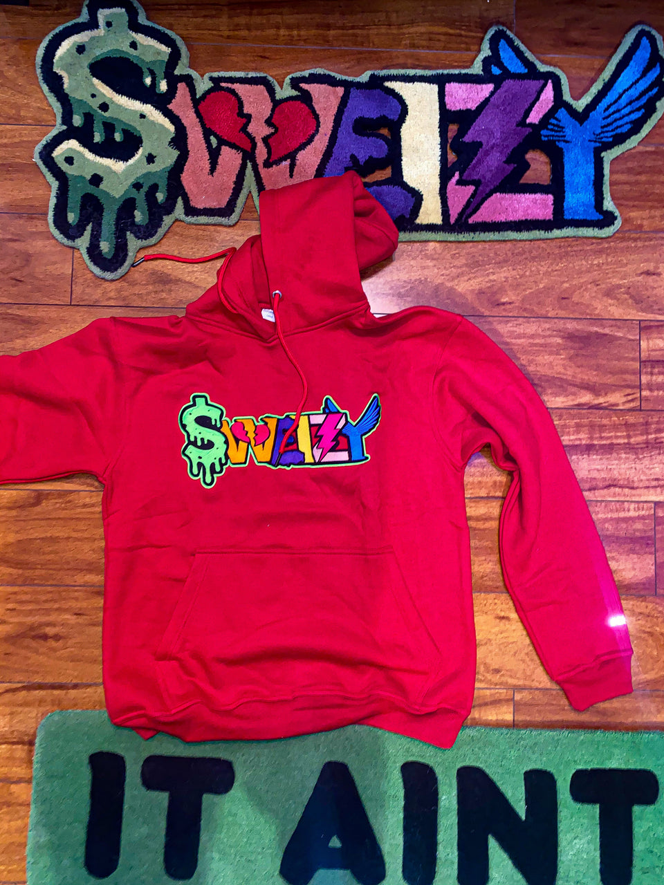 RED SWEIZY HOODIE