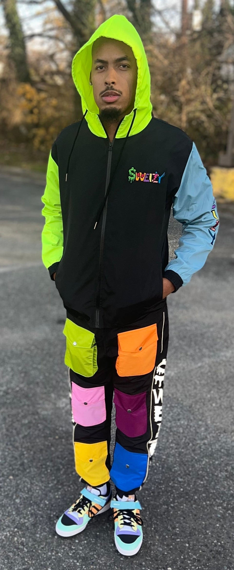 Multi-Color Trapsuit