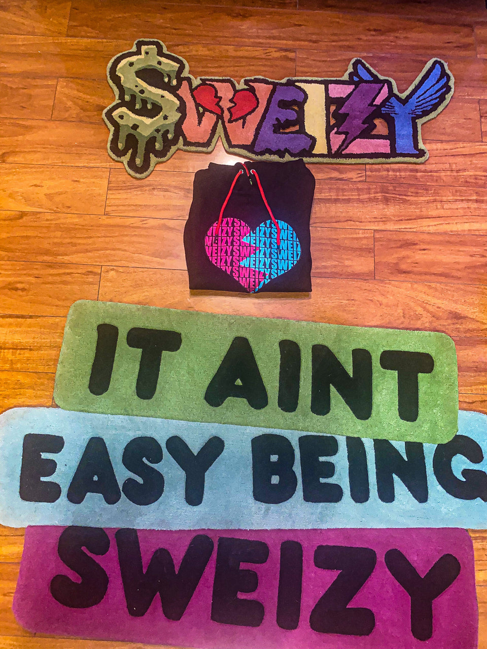 BLACK VALENTINES SWEIZY HOODIE