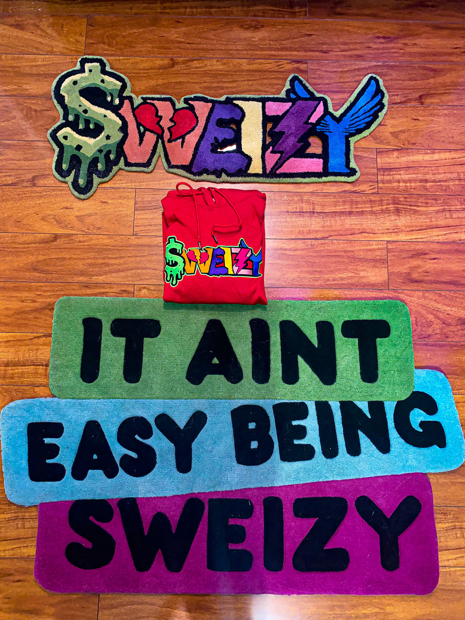 RED SWEIZY HOODIE